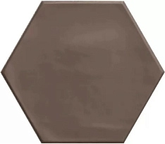 Ribesalbes Geometry Hex Brown Matt 15x17.3 / Рибесальбес Геометрии Хех Браун Матт 15x17.3 